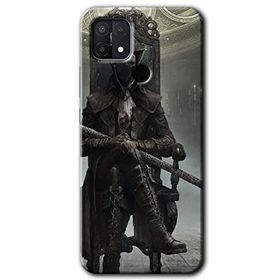 Oppo A15S Bloodborne Hunters Baskılı Uyumlu Silikon Kılıf