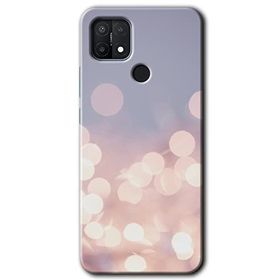 Oppo A15S Blur Lights Baskılı Uyumlu Silikon Kılıf