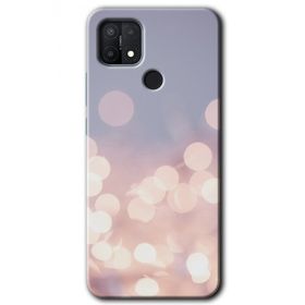 Oppo A15S Blur Lights Baskılı Uyumlu Silikon Kılıf