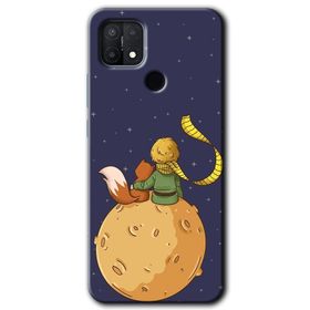 Oppo A15S Dalga Baskılı Uyumlu Silikon Kılıf