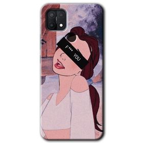 Oppo A15S Dalga Baskılı Uyumlu Silikon Kılıf