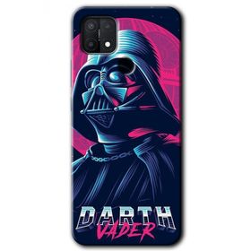 Oppo A15S Darth Vader Baskılı Uyumlu Silikon Kılıf
