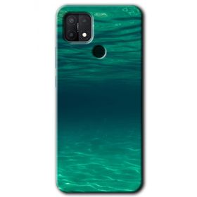 Oppo A15S Derin Deniz Baskılı Uyumlu Silikon Kılıf