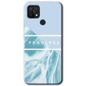 Oppo A15S Fearless Baskılı Uyumlu Silikon Kılıf
