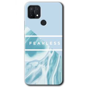 Oppo A15S Fearless Baskılı Uyumlu Silikon Kılıf