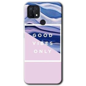 Oppo A15S Good Vibes Baskılı Uyumlu Silikon Kılıf