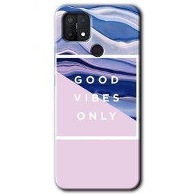 Oppo A15S Good Vibes Baskılı Uyumlu Silikon Kılıf