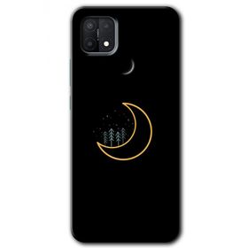 Oppo A15S İyi Geceler Baskılı Uyumlu Silikon Kılıf