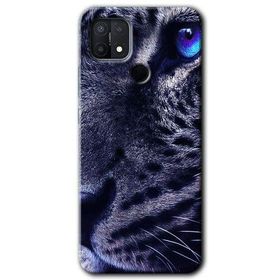 Oppo A15S Kaplan Baskılı Uyumlu Silikon Kılıf