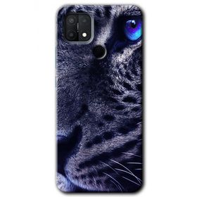 Oppo A15S Kaplan Baskılı Uyumlu Silikon Kılıf