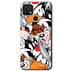 Oppo A15S Karakterler Baskılı Uyumlu Silikon Kılıf