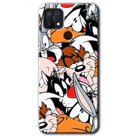 Oppo A15S Karakterler Baskılı Uyumlu Silikon Kılıf