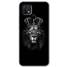 Oppo A15S King Lion Baskılı Uyumlu Silikon Kılıf