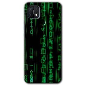 Oppo A15S Matrix Baskılı Uyumlu Silikon Kılıf