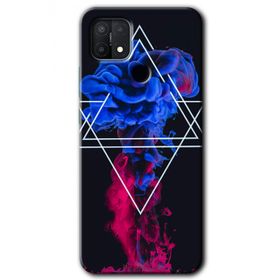 Oppo A15S Mekanik Duman 1 Baskılı Uyumlu Silikon Kılıf