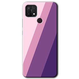 Oppo A15S Oblique Baskılı Uyumlu Silikon Kılıf