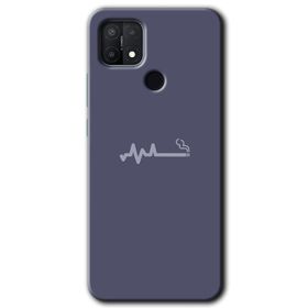 Oppo A15S Sigara Zararlıdır Baskılı Uyumlu Silikon Kılıf