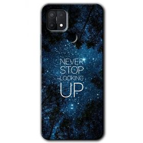 Oppo A15S Stars Wallpaper Baskılı Uyumlu Silikon Kılıf