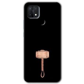 Oppo A15S Thor Çekiç Baskılı Uyumlu Silikon Kılıf