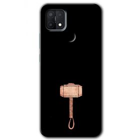 Oppo A15S Thor Çekiç Baskılı Uyumlu Silikon Kılıf