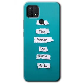 Oppo A15S Want You Baskılı Uyumlu Silikon Kılıf
