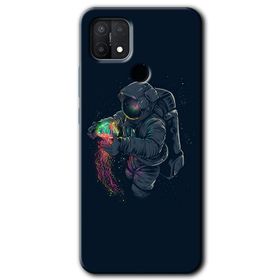 Oppo A15S Yalnız Savaşcı Baskılı Uyumlu Silikon Kılıf