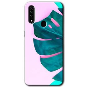 Oppo A31 3D Yaprak Baskılı Uyumlu Silikon Kılıf