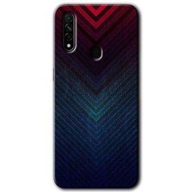 Oppo A31 Abstract 4 Baskılı Uyumlu Silikon Kılıf
