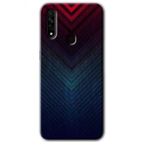 Oppo A31 Abstract 4 Baskılı Uyumlu Silikon Kılıf