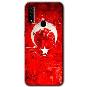 Oppo A31 Albayrak 2 Baskılı Uyumlu Silikon Kılıf