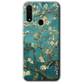 Oppo A31 Almond Blossom Baskılı Uyumlu Silikon Kılıf