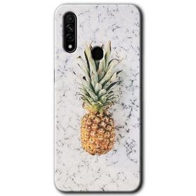 Oppo A31 Ananas Baskılı Uyumlu Silikon Kılıf