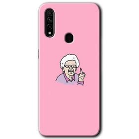 Oppo A31 Bad Grandmother Baskılı Uyumlu Silikon Kılıf