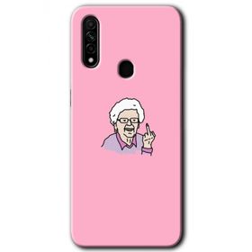 Oppo A31 Bad Grandmother Baskılı Uyumlu Silikon Kılıf