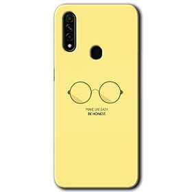 Oppo A31 Be Honest Baskılı Uyumlu Silikon Kılıf