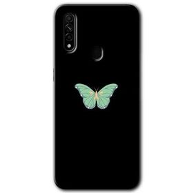Oppo A31 Butterfly Tree Baskılı Uyumlu Silikon Kılıf