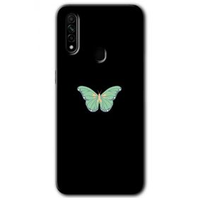 Oppo A31 Butterfly Tree Baskılı Uyumlu Silikon Kılıf