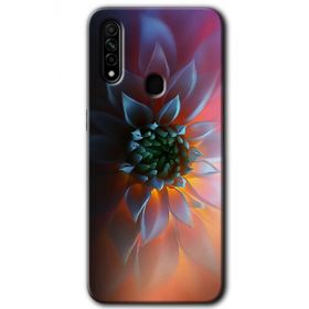 Oppo A31 Çiçek Motif Baskılı Uyumlu Silikon Kılıf