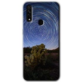 Oppo A31 Eclipse Sky Baskılı Uyumlu Silikon Kılıf