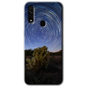 Oppo A31 Eclipse Sky Baskılı Uyumlu Silikon Kılıf