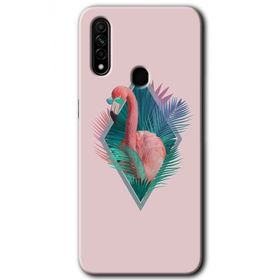 Oppo A31 Flamingo Baskılı Uyumlu Silikon Kılıf