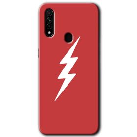 Oppo A31 Flash Logo Baskılı Uyumlu Silikon Kılıf