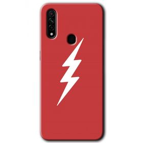 Oppo A31 Flash Logo Baskılı Uyumlu Silikon Kılıf