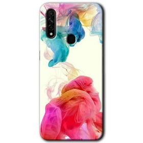 Oppo A31 Gökkuşağı Color Baskılı Uyumlu Silikon Kılıf