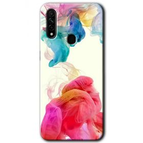 Oppo A31 Gökkuşağı Color Baskılı Uyumlu Silikon Kılıf
