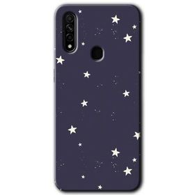 Oppo A31 Gökyüzü Yıldız Baskılı Uyumlu Silikon Kılıf