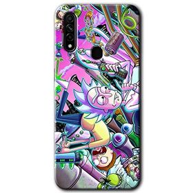 Oppo A31 Graffiti Çizgi Film Baskılı Uyumlu Silikon Kılıf