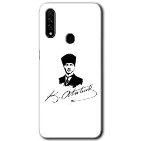 Oppo A31 Graffiti Çizgi Film Baskılı Uyumlu Silikon Kılıf