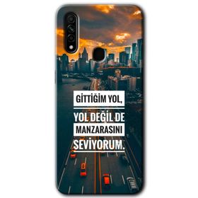 Oppo A31 Graffiti Çizgi Film Baskılı Uyumlu Silikon Kılıf