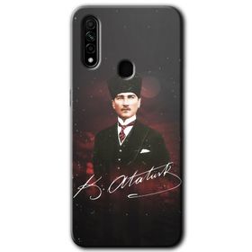 Oppo A31 Graffiti Çizgi Film Baskılı Uyumlu Silikon Kılıf